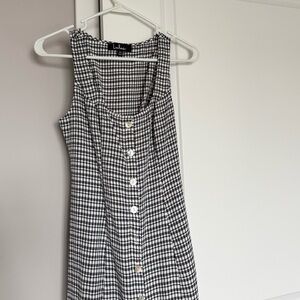 Lulus plaid dress